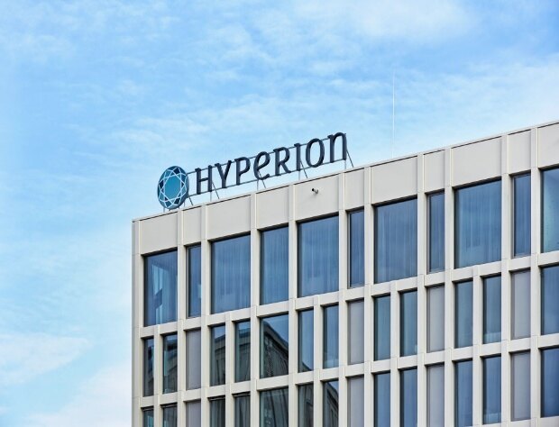 Außenansicht des HYPERION Hotels Leipzig